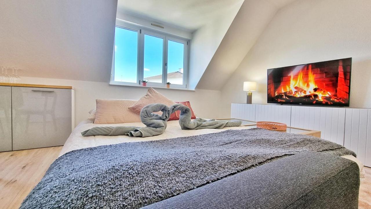Colmar Mon Amour-Chic-Garage-Fibre-Rbnb ภายนอก รูปภาพ